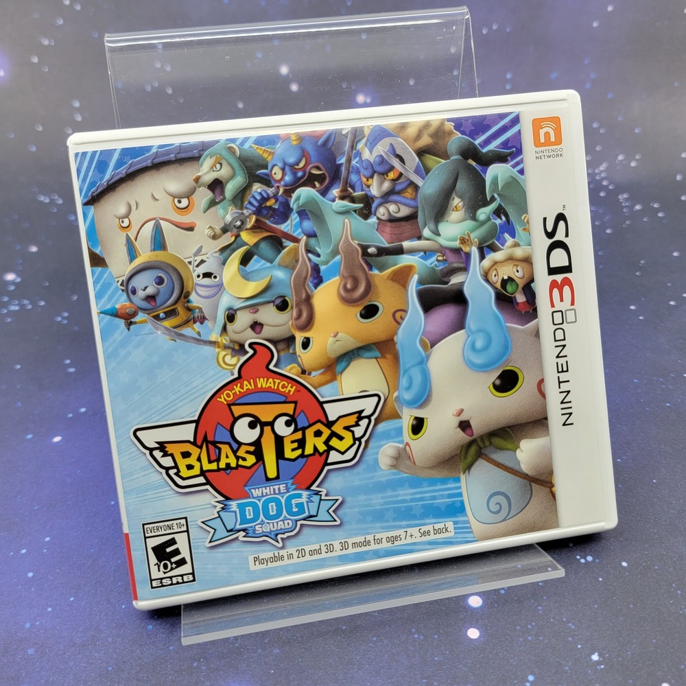 Yo-Kai Watch Blasters White Dog Squad Nintendo 3DS Game CIB CTR-BYBE-USA